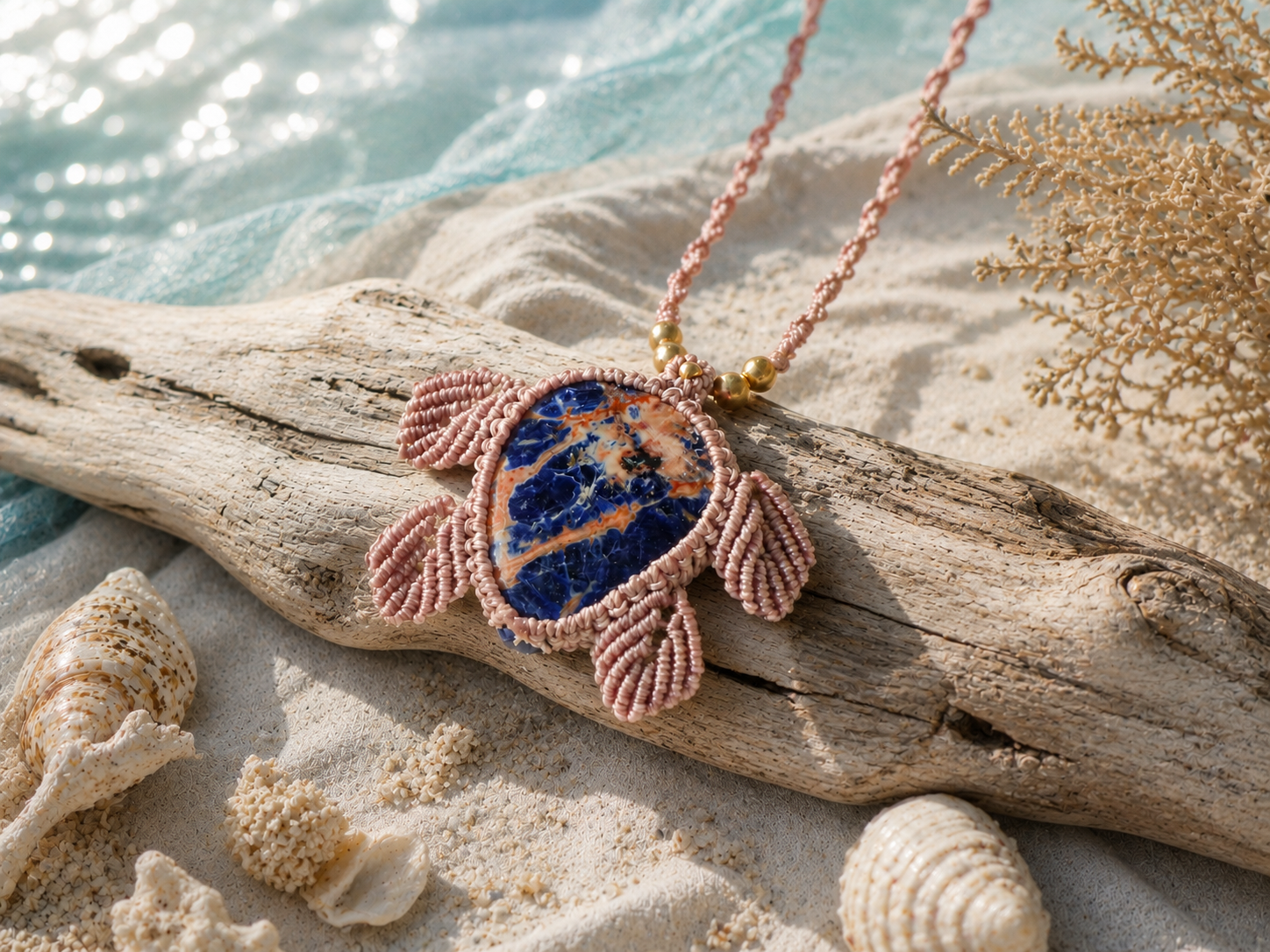 Ocean Guardian - Sodalith Kette