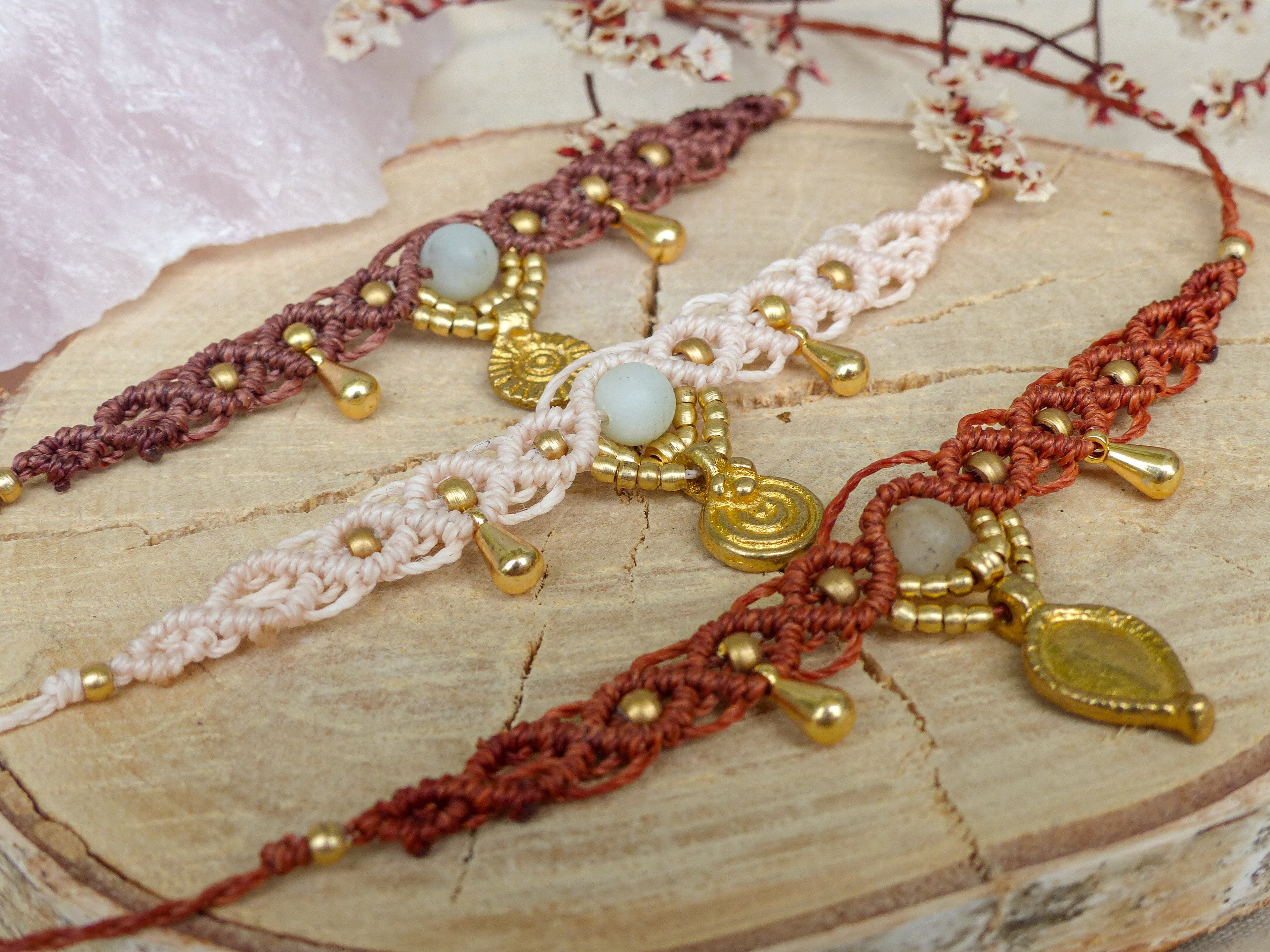 Makramee Choker „Selva“