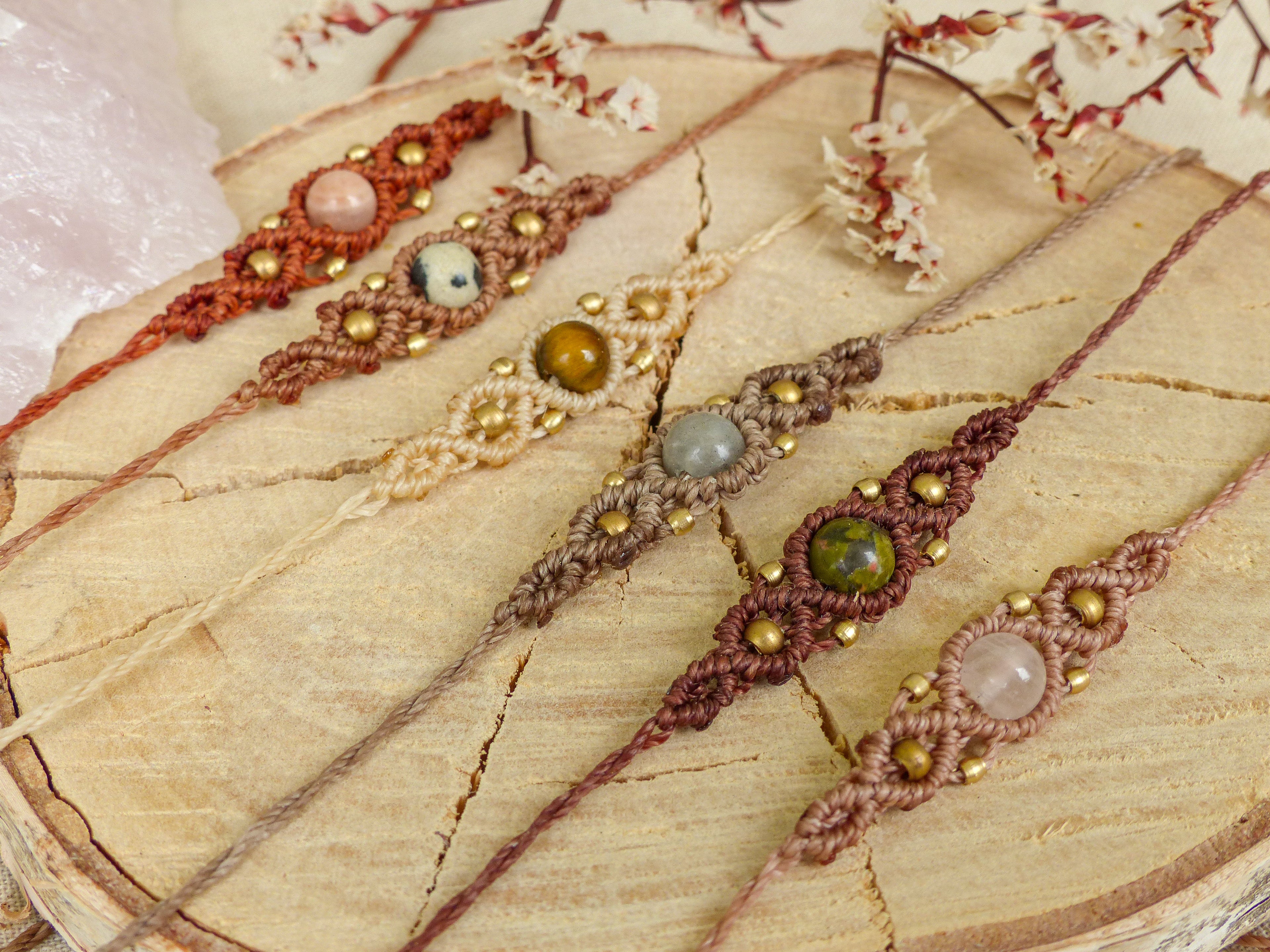 Makramee Armband „Tara“