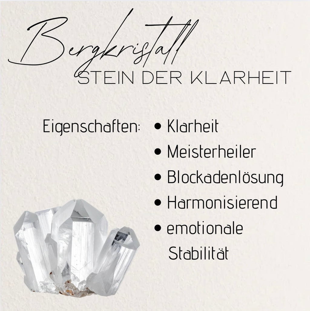 Bergkristall Armband