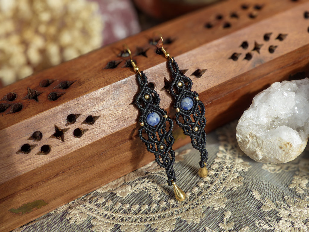 Mystic Weave – Makramee Ohrringe nach Wunsch