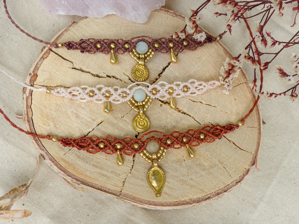 Makramee Choker „Selva“