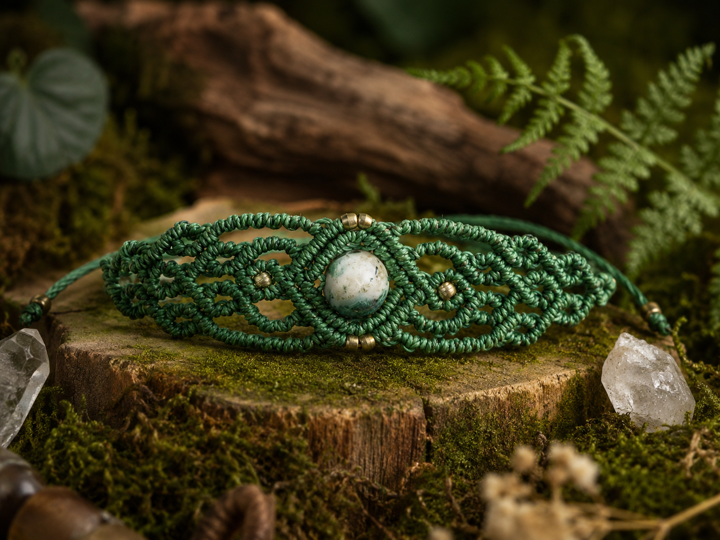 Woodland Moss - Armband