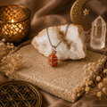 Sunlit Soul - Sonnenstein Kette Silber