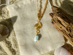 Ocean Seaspiral - Larimar Kette
