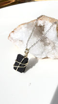 Obsidian Kette für Schutz & Klarheit