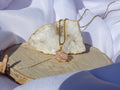 Rosenquarz Kette für Herzöffnung